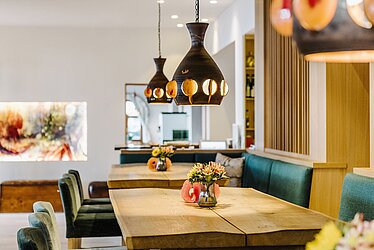 Bar area in the "Boothaus" Restaurant