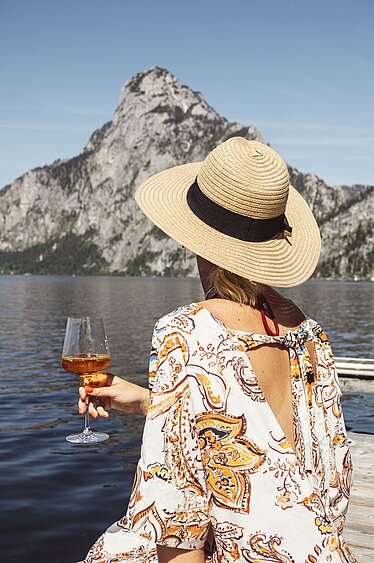 Summer retreat on Lake Traunsee