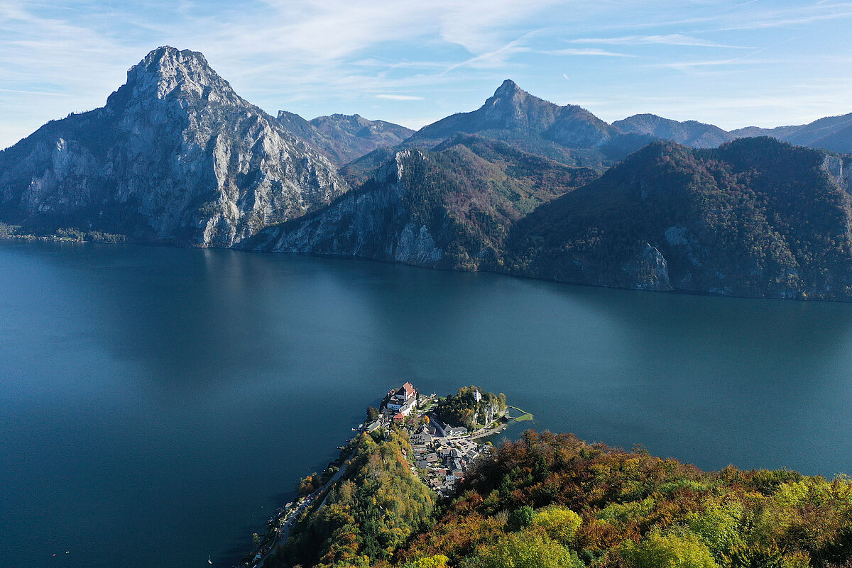 Blick auf Traunkirchen