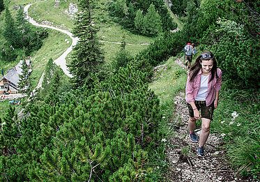 Wandern auf der Katrin ©Wolfgang Stadler