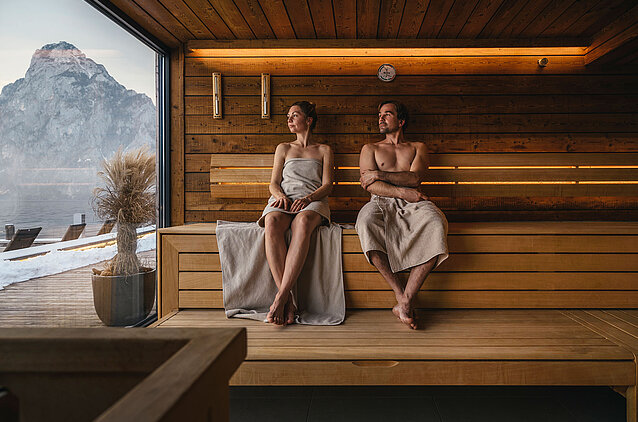 Panorama Sauna im SeeSpa