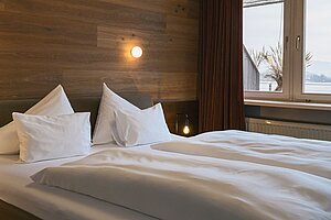 Schlafzimmer der Traunsee Suite