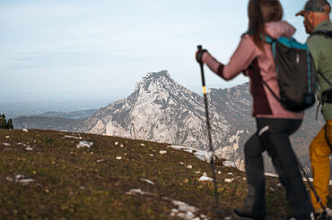 Blick auf den Traunstein vom Feuerkogel, © STMG