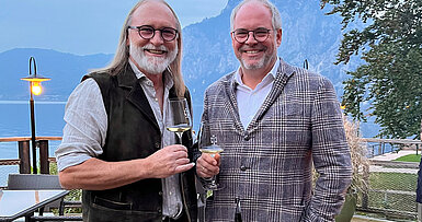 Ewald Zweytick und Wolfgang Gröller