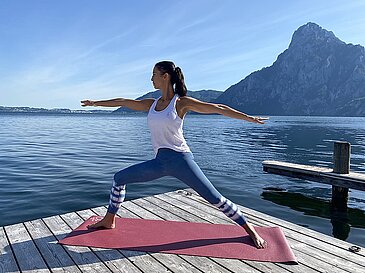 Yoga am Traunsee