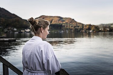 Entspannung im Herbst am Traunsee