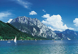 Traunstein und Traunsee, (c) Oberösterreich Tourismus GmbH, Okolicsanyi