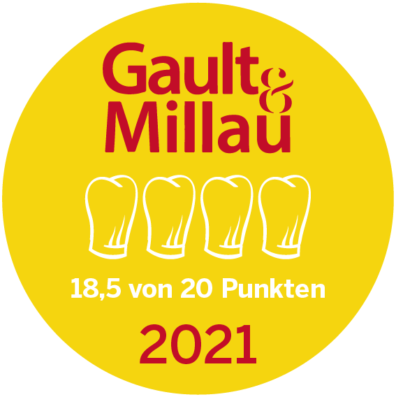 Gault & Millau Bewertung 18,5 Punkte